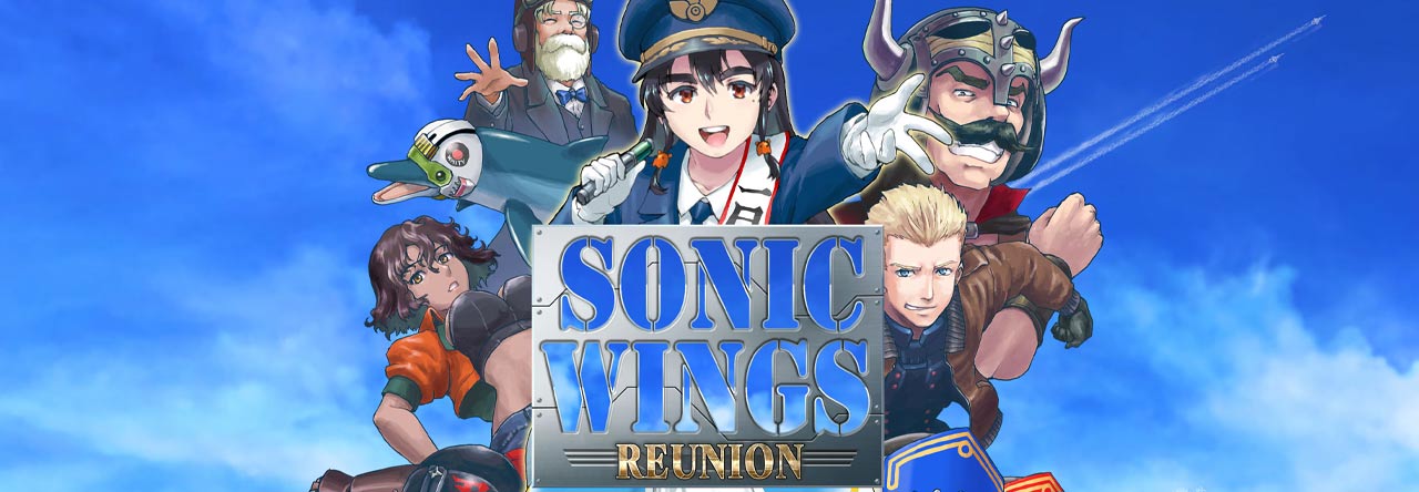 Sonic Wings Reunion Banner
